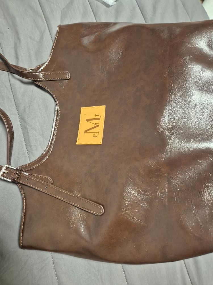 MUSINSA公式 | MUCENT Armand Front Buckle Leather Shoulder