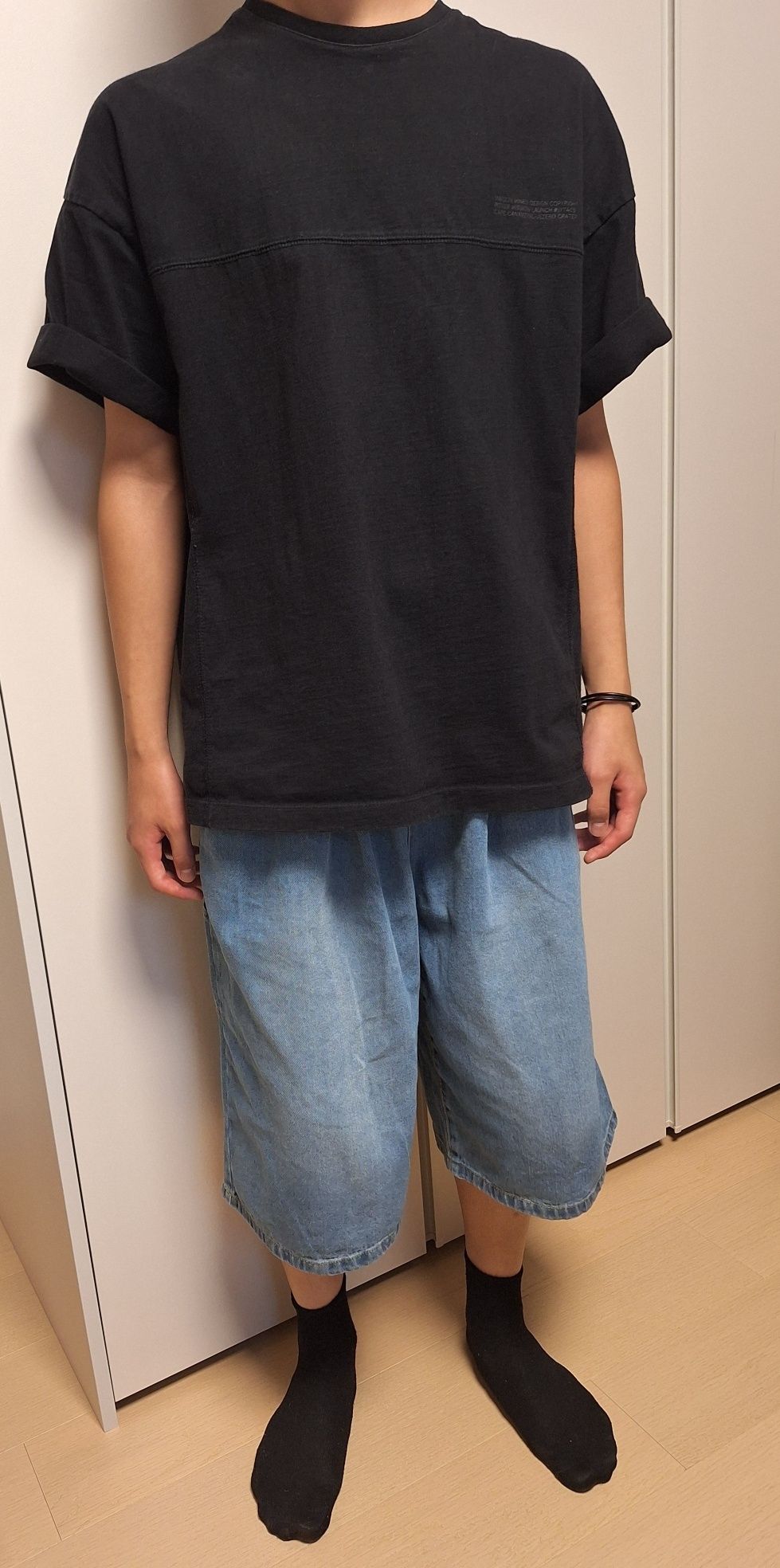 MUSINSA | LEMAIN SECOND Bermuda Wide One-Tuck Carpenter
