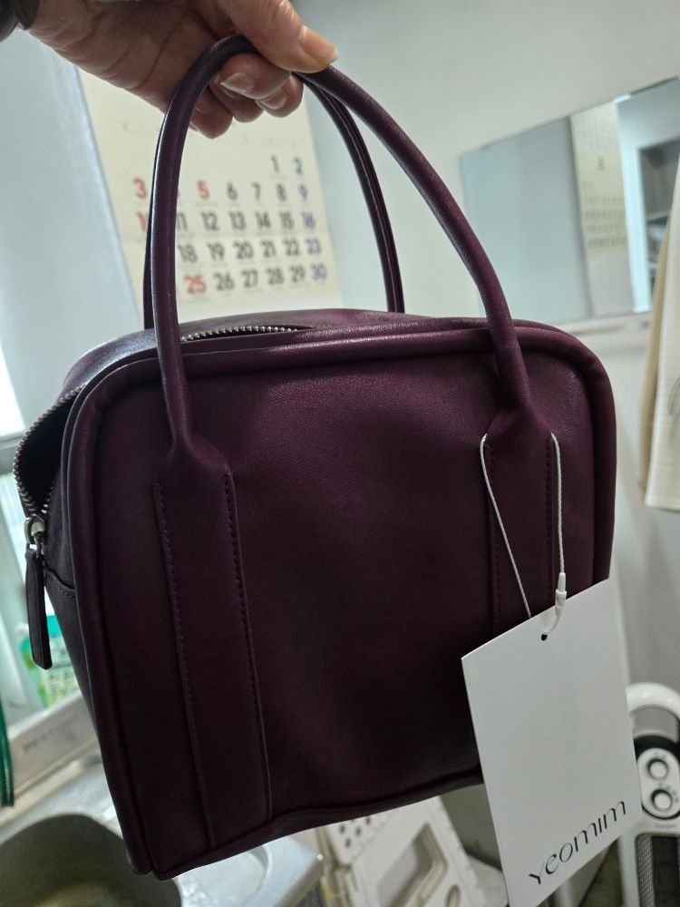 MUSINSA公式 | YEOMIM mini box bag (grape)