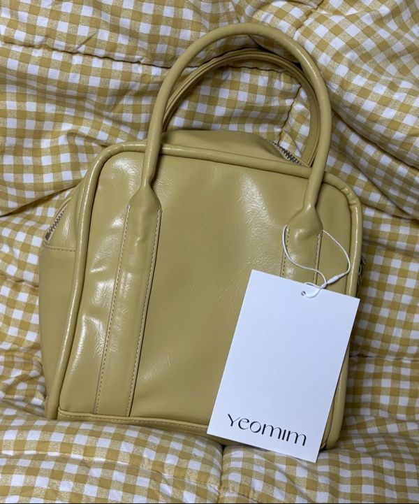 【YEOMIM】 MINI BOX Dot BAG ★送料・関税込★大人気★ MUSINSA | YEOMIM mini box bag (rouge)