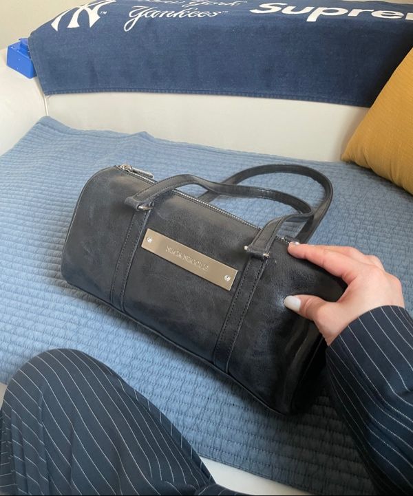【NICK&NICOLE】 VINTAGE LEATHER CRYSTAL BOSTON BAG MUSINSA | NICK&NICOLE VINTAGE LEATHER CRYSTAL BOSTON
