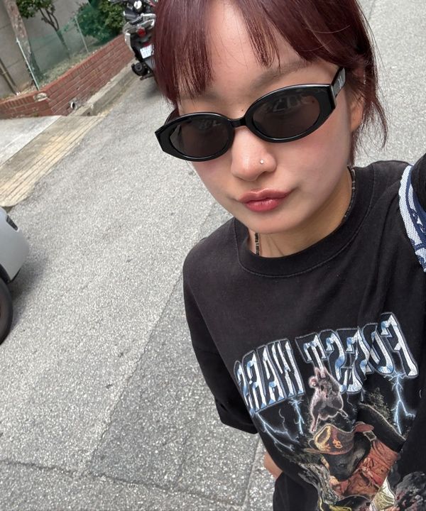 【MUCENT】SIGNATURE LOGO POINT GLASSES★韓国人気★ 口コミ・レビュー｜【MUCENT】SIGNATURE LOGO POINT GLASSES