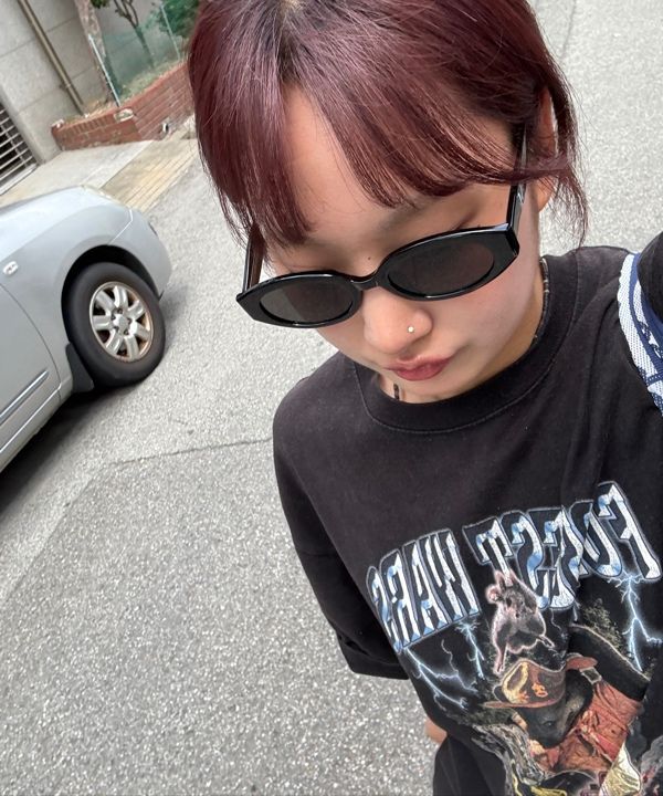 【MUCENT】SIGNATURE LOGO POINT GLASSES★韓国人気★ 口コミ・レビュー｜【MUCENT】SIGNATURE LOGO POINT GLASSES