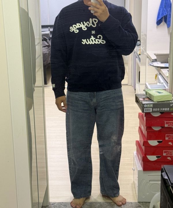★SATUR★ Bon Voyage Boucle Brushed Sweatshirt Black SA244UT Voyage Sunday Sweatshirt – Z SUPPLY