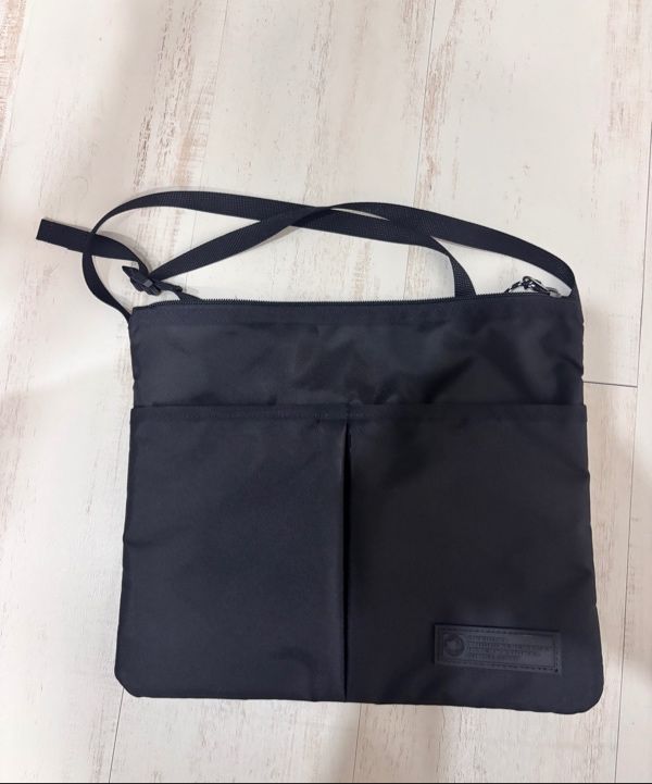 MUSINSA | thisisneverthat® Nylon Shoulder Bag Black