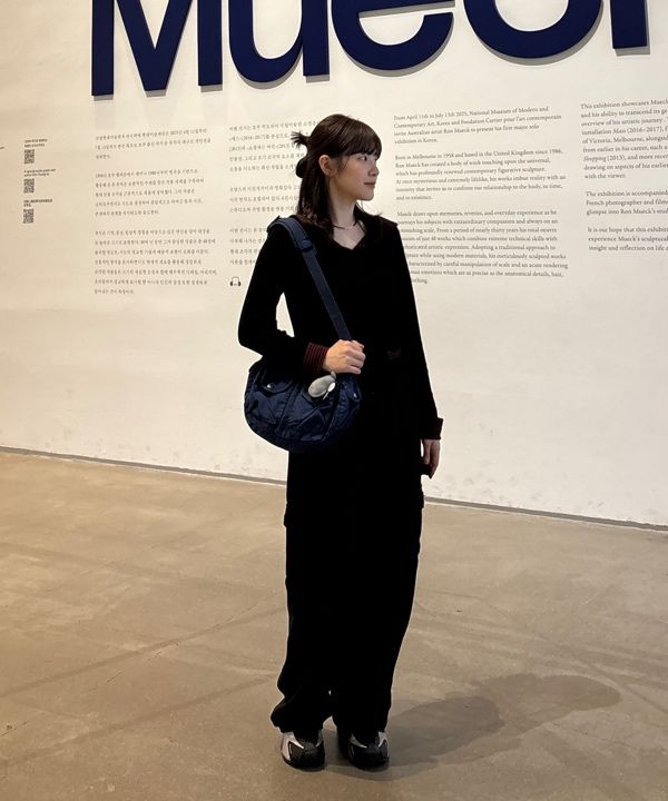 MUSINSA | thisisneverthat Overdyed Shoulder Bag Navy