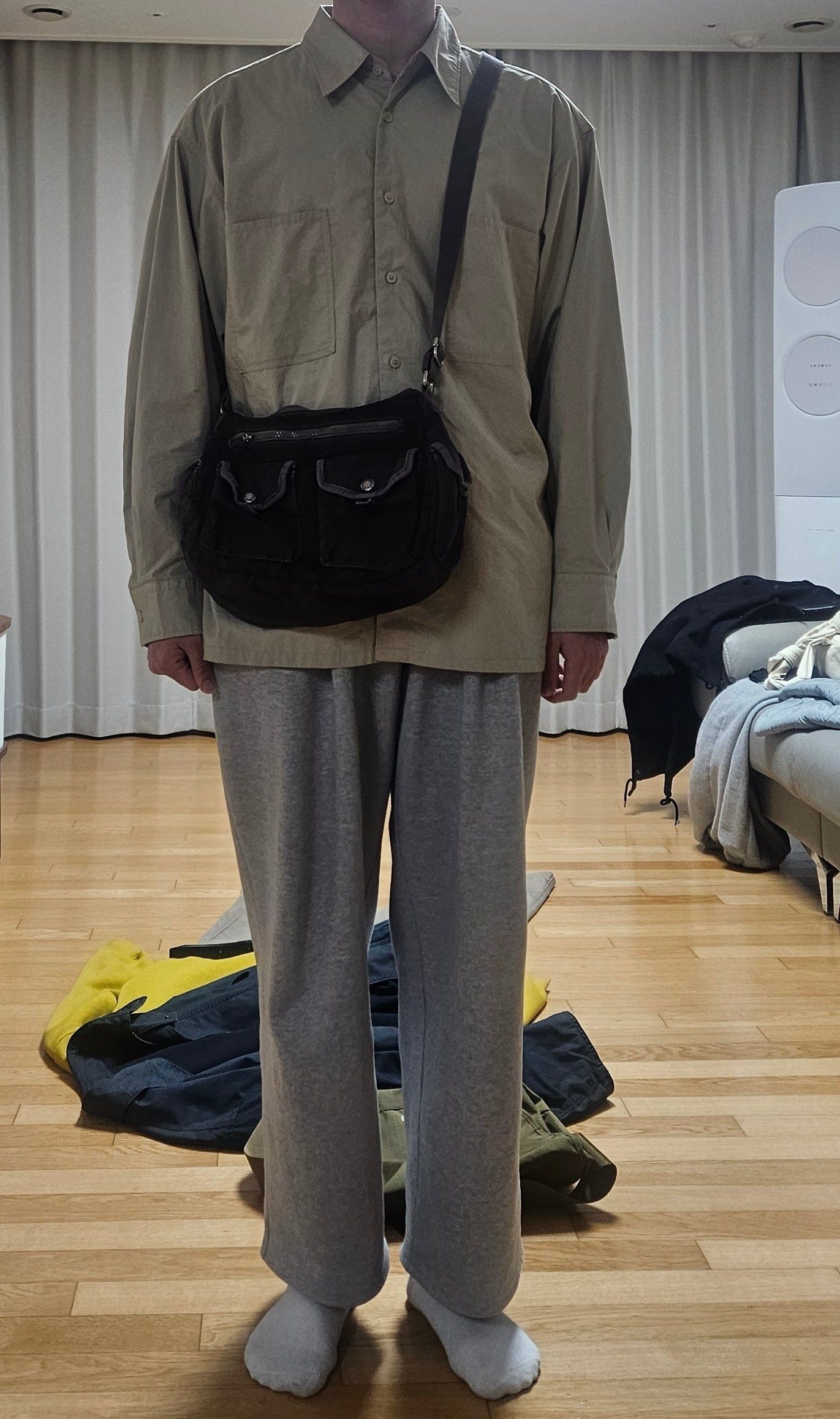 【THISISNEVERTHAT】Overdyed Shoulder Bag Navy MUSINSA | thisisneverthat® Overdyed Shoulder Bag Navy