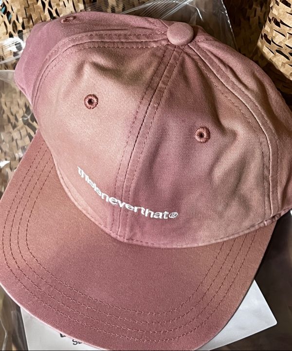 MUSINSA | thisisneverthat® Bleached T-Logo Cap Light Pink