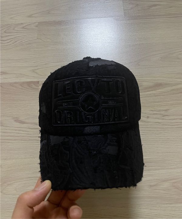 LECYTO ■ Lumiere Leather Patch Ball Cap MUSINSA | LECYTO Lumiere Leather Patch Ball Cap_[Black]