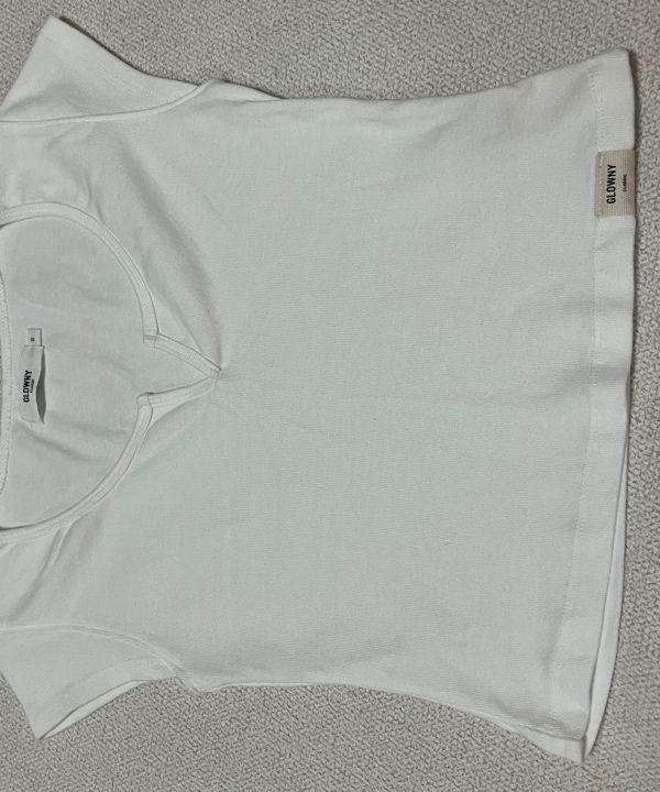 MUSINSA | GLOWNY G SLIT TEE (3 colors)