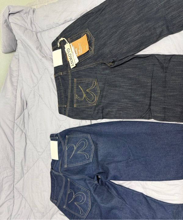 MUSINSA | GLOWNY THE JANE JEANS (DEEP BLUE)