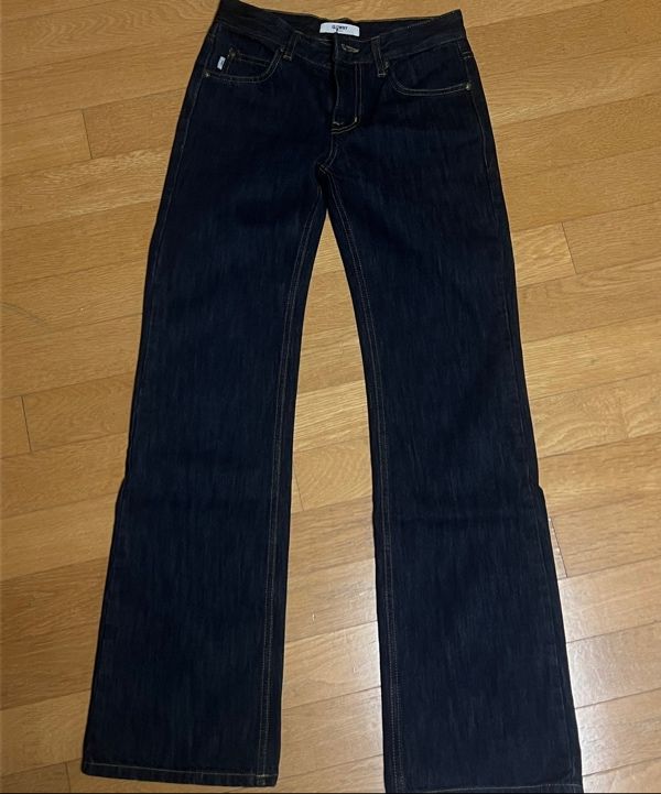 ★ GLOWNY★ THE RODEO JEANS DEEP BLUE GC25SSJS002DB MUSINSA | GLOWNY THE RODEO JEANS (DEEP BLUE)