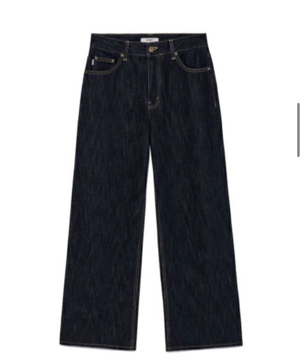 MUSINSA公式 | GLOWNY THE HANNAH JEANS (BLUE)