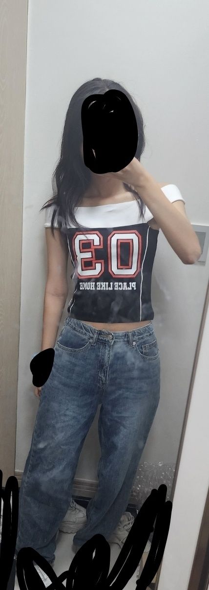 ★YOUHEE★OFF-SHOULDER GRAPHIC JERSEY TOP MUSINSA | YOUHEE OFF-SHOULDER GRAPHIC JERSEY TOP BLACK