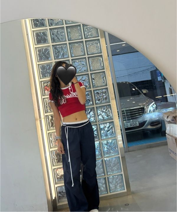 MUSINSA | YOUHEE [3COLORS] COTTON LAYERED BANDING WIDE PANTS