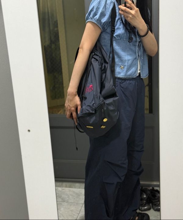 ★YOUHEE★ COTTON LAYERED BANDING WIDE PANTS MUSINSA | YOUHEE COTTON LAYERED BANDING WIDE PANTS NAVY