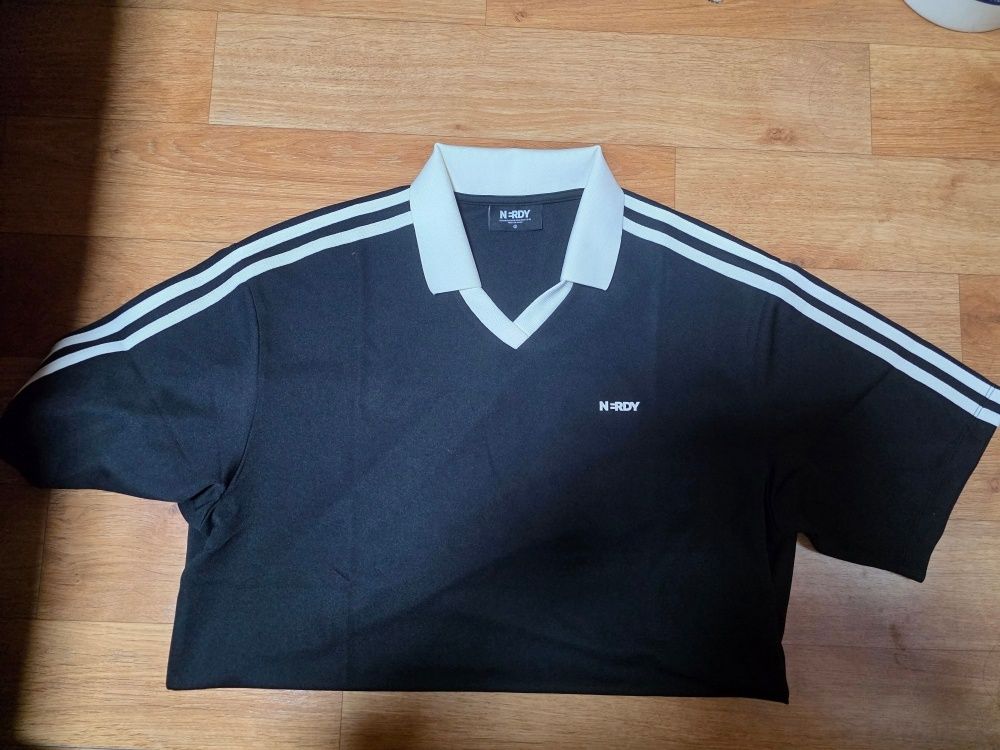 [ NERDY ]★25SS★CLASSIC NY JERSEY SHORT SLEEVE T-SHIRT MUSINSA | NERDY Classic NY Jersey Short Sleeve T-Shirt