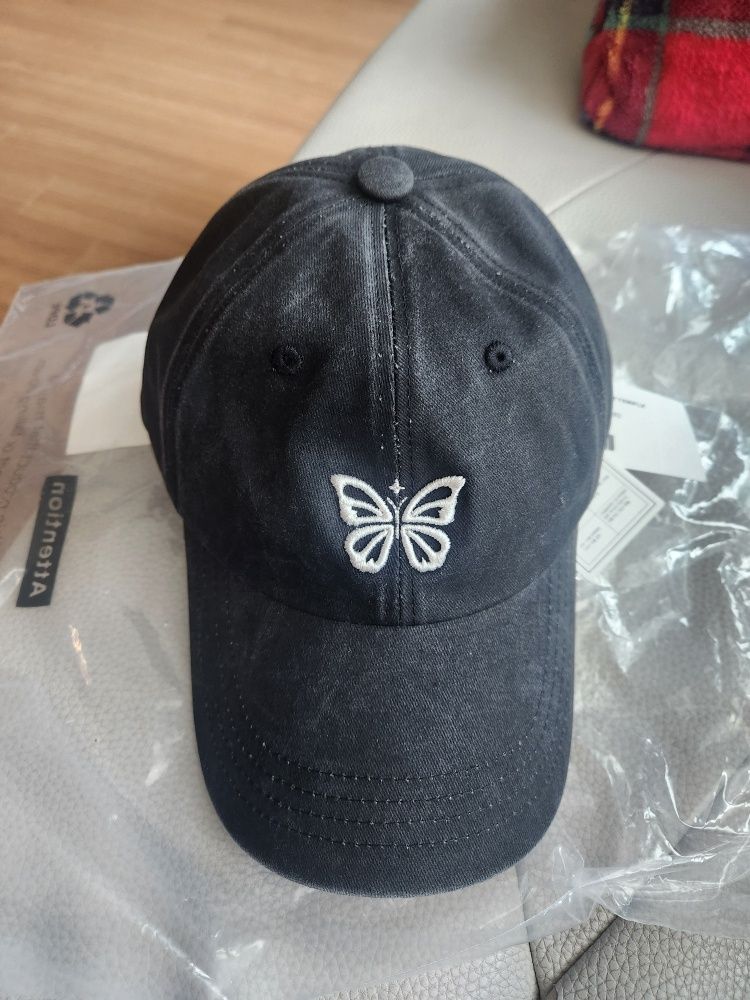 MUSINSA | NICK&NICOLE VINTAGE MINI BUTTERFLY BALL CAP_GREEN