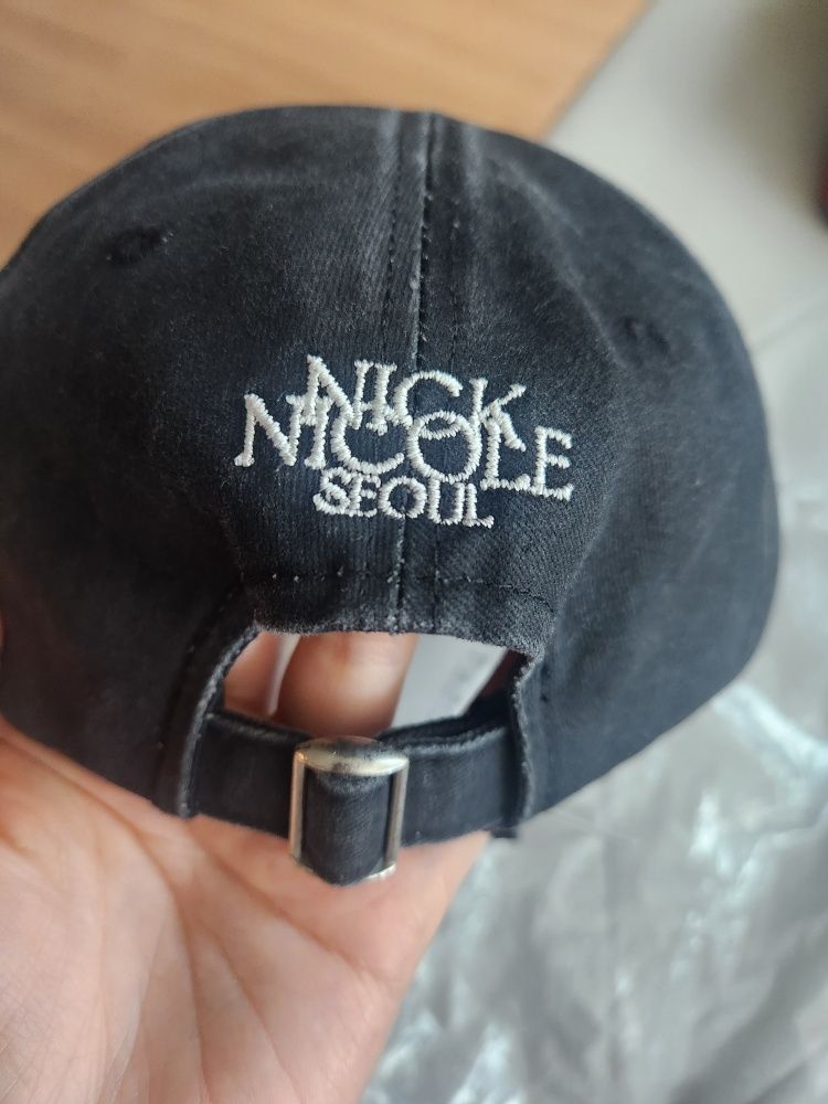 MUSINSA公式 | NICK&NICOLE VINTAGE MINI BUTTERFLY BALL CAP_BLACK