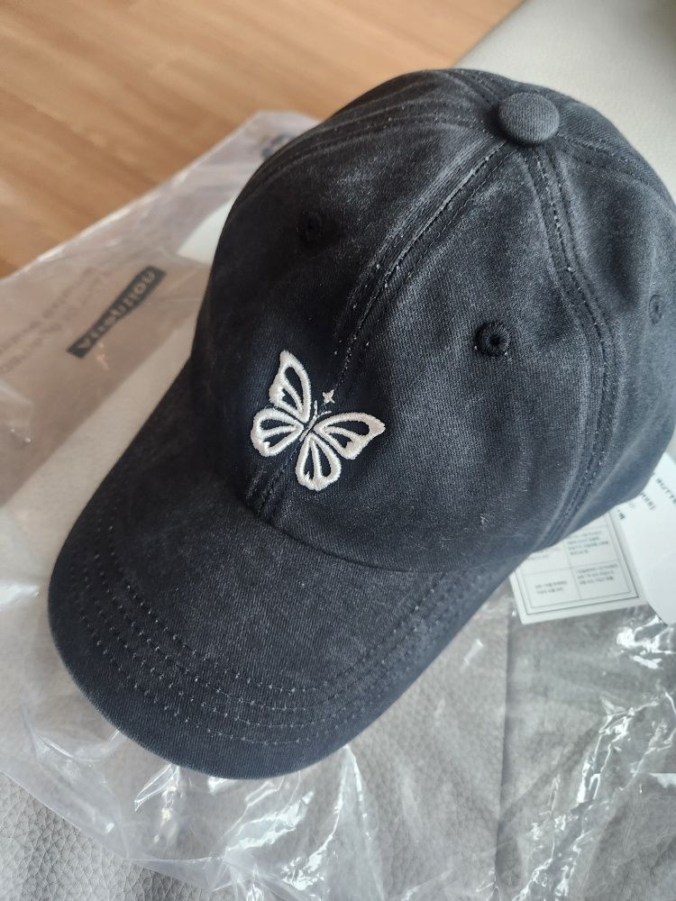 【NICK&NICOLE】 VINTAGE MINI BUTTERFLY BALL CAP / 追跡付 VINTAGE MINI BUTTERFLY BALL CAP_RED - NICK&NICOLE | 60