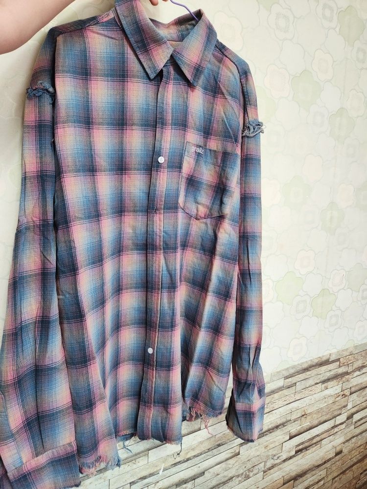GRAILZ ■ DISTRESSED CHECK SHIRTS MUSINSA | GRAILZ DISTRESSED CHECK SHIRTS [IVORY]