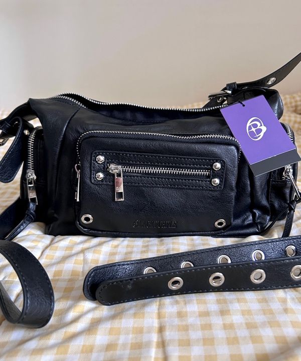 MUSINSA | BLACK PURPLE Marco Bag Marco Bag_BLACK