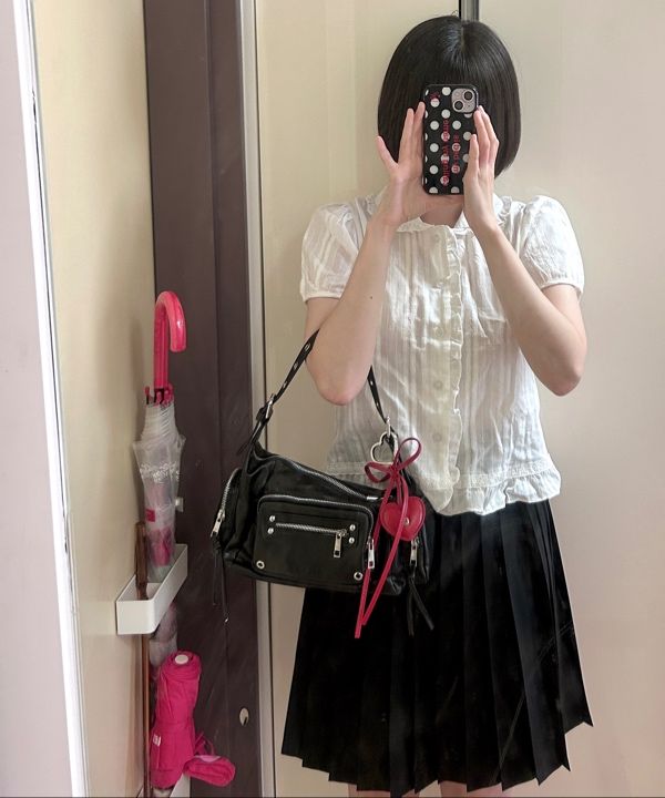 MUSINSA | BLACK PURPLE Marco Bag Marco Bag_BLACK