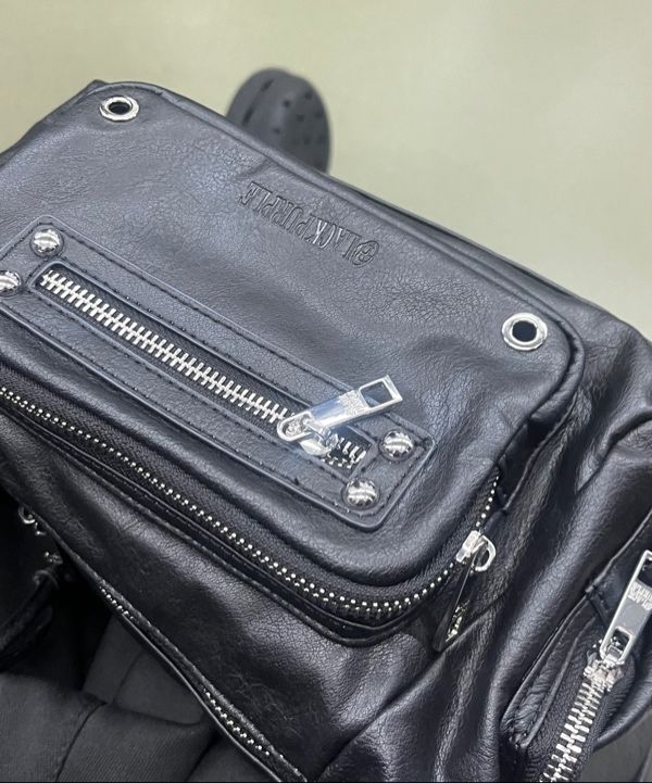 MUSINSA | BLACK PURPLE Marco Bag_BLACK