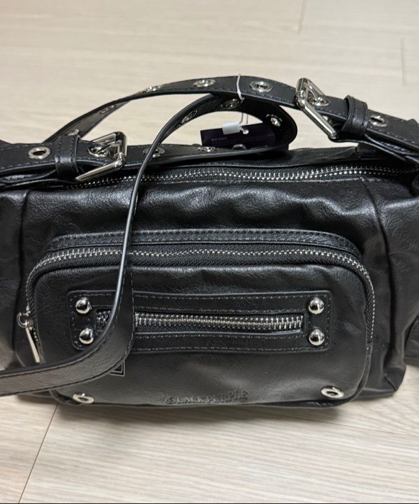 MUSINSA公式 | BLACK PURPLE マルコバッグ Marco Bag_BLACK