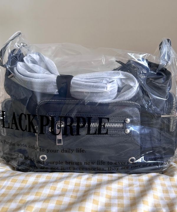 バッグ MUSINSA BLACK PURPLE Marco Bag BLACK MUSINSA | BLACK PURPLE Marco Bag Marco Bag_BLACK