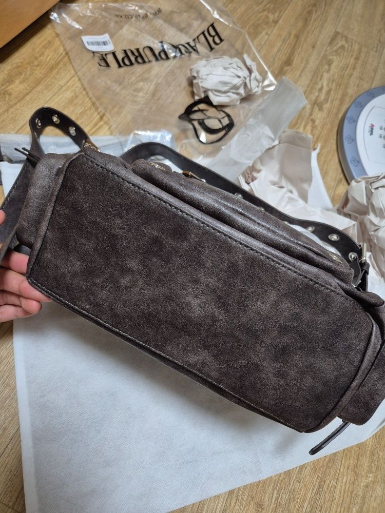 MUSINSA公式 | BLACK PURPLE マルコバッグ Marco Bag_BROWN