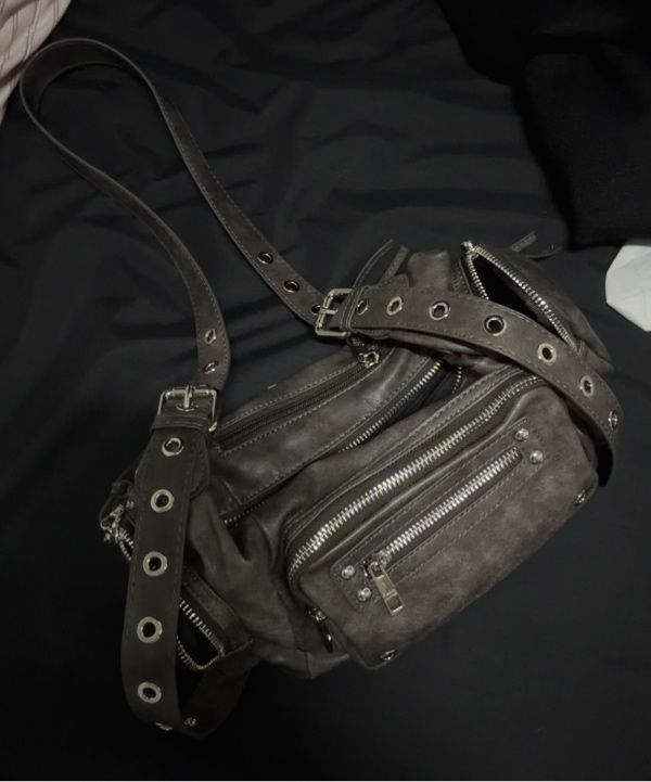 MUSINSA公式 | BLACK PURPLE マルコバッグ Marco Bag_BROWN