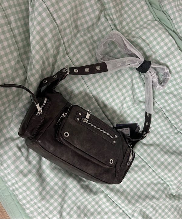MUSINSA | BLACK PURPLE Marco Bag Marco Bag_BLACK