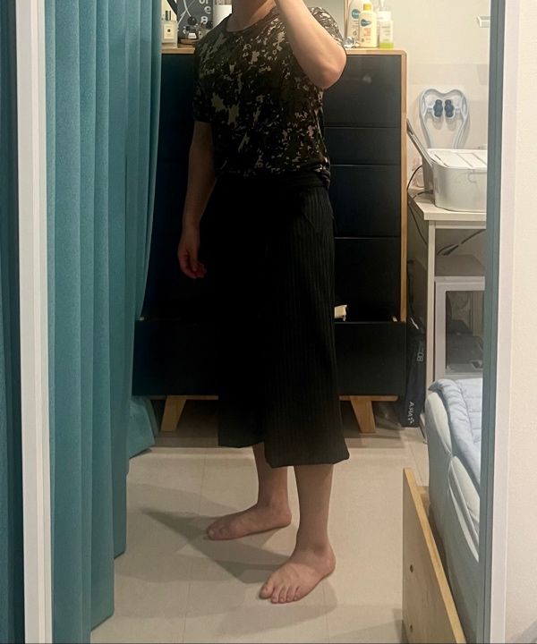 [DNSR] Belted Bermuda Slacks /追跡付 MUSINSA | DNSR WOMEN Belted Stripe Bermuda Slacks Black