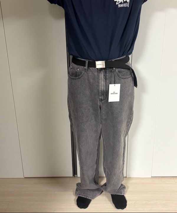 MUSINSA | OY LOOSE BAGGY PANTS - WASHED BROWN