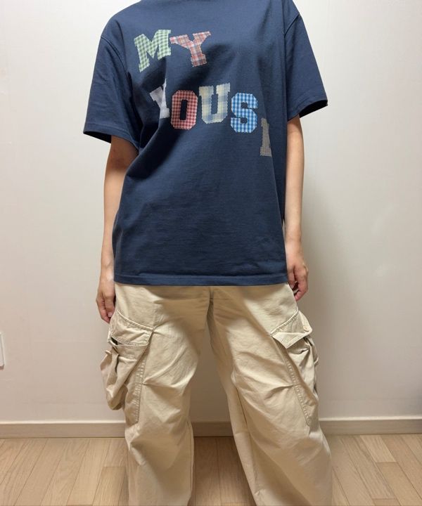 MUSINSA | AEAE MY HOUSE T-SHIRTS [LIGHT GREY]