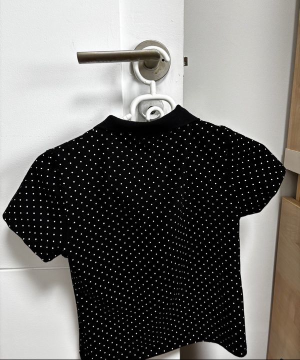 MUSINSA公式 | AEAE DOT PK T-SHIRTS [BLACK]