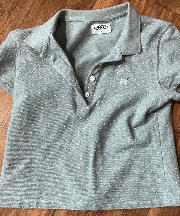韓国人気 ドット ポロシャツ[AEAE] DOT PK T-SHIRTS 当社の | MUSINSA AEAE [NAVY] T-SHIRTS PK DOT トップス - トップス
