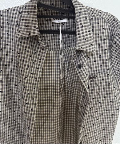 MUSINSA | AEAE HEART CHECK SHIRTS [COOKIE]