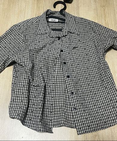 MUSINSA | AEAE HEART CHECK SHIRTS [COOKIE]