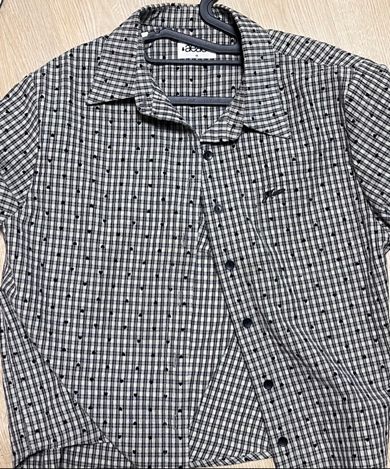 MUSINSA | AEAE HEART CHECK SHIRTS [COOKIE]
