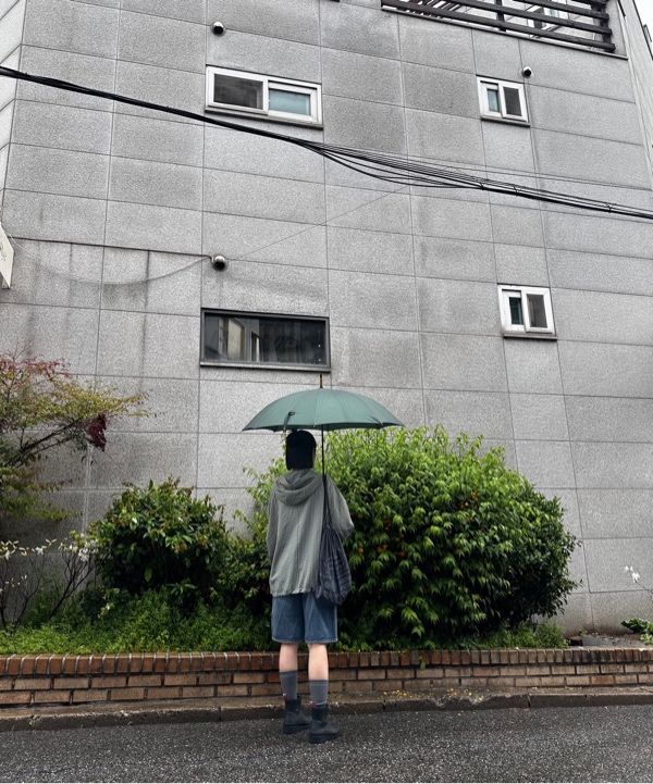 MUSINSA公式 | AEAE WEB LOGO DOT GYM SACK [GREY]