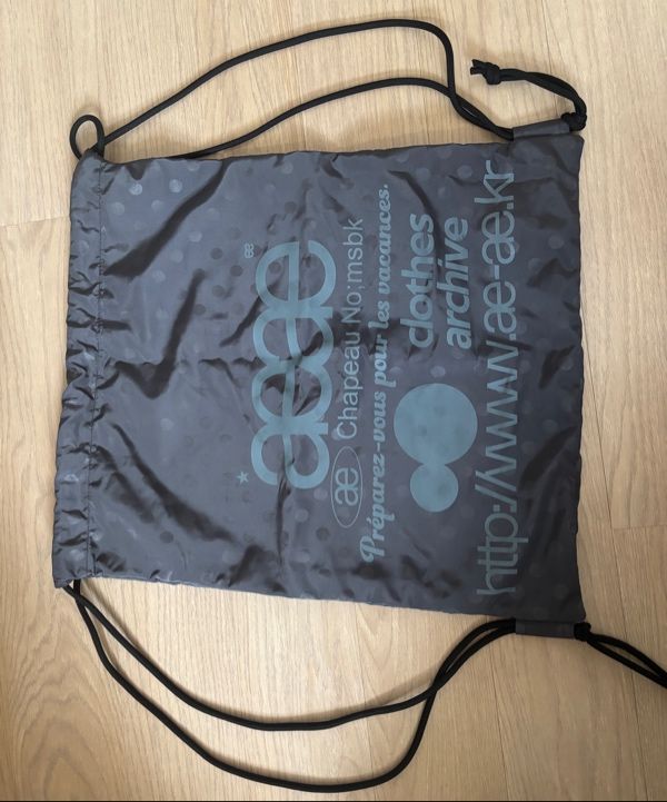 新品 aeae Web Logo Gym Sack ロゴドットジムサック WEB LOGO DOT GYM SACK [GREY] – aeae JAPAN