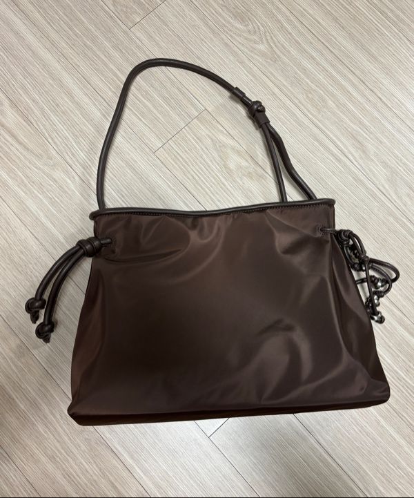 ★Archivepke★Gem shoulder bag★Nylon brown★韓国★大人気★ MUSINSA | Archivépke Gem shoulder bag(Nylon brown)_OVBAX25113DKB