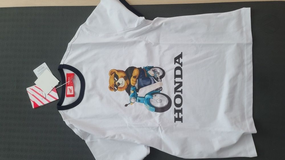 Tシャツ・カットソー HONDA MOTORCYCLE Honda Bear Ringer TshirtWhite MUSINSA | Honda Motorcycle Honda Bear T-shirt White
