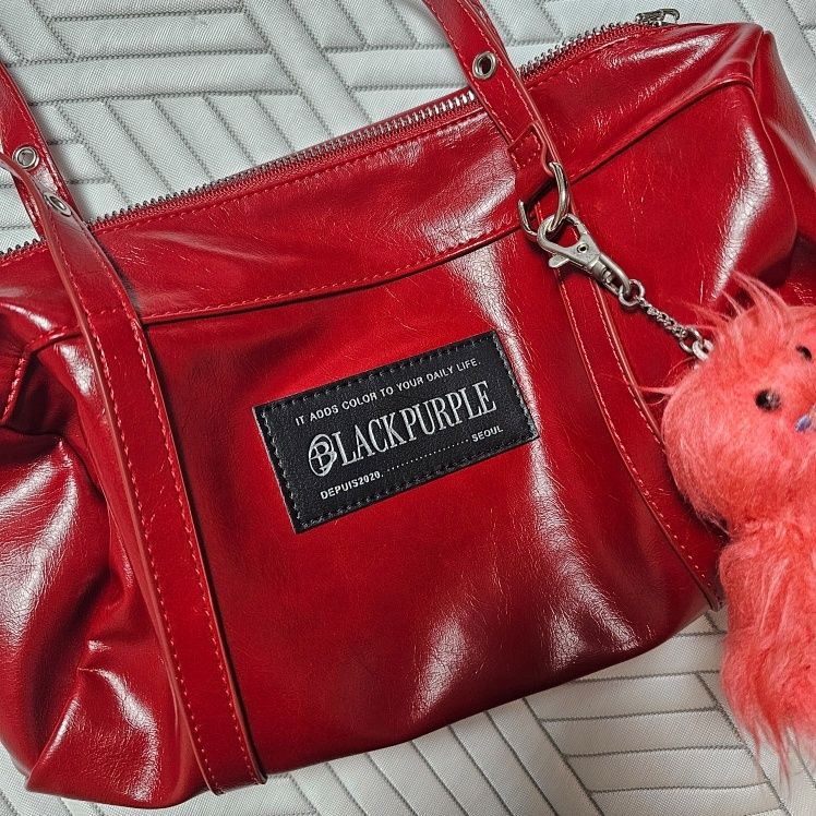 【BLACKPURPLE】25SS★ Baby Rocco Bag MUSINSA | BLACK PURPLE Baby Rocco Bag_BLACK
