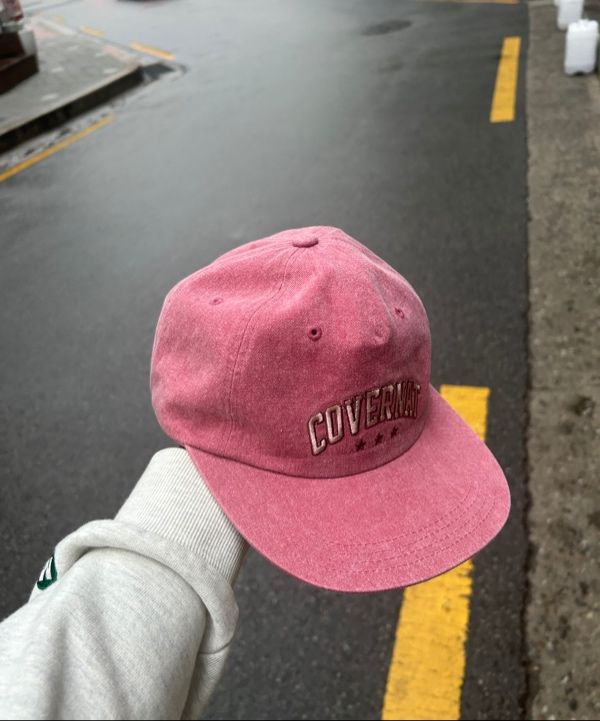 COVERNATのArch Logo Vintage 5 Panel Cap 全3色 MUSINSA | COVERNAT Arch Logo Vintage 5 Panel Cap Blue