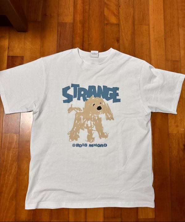 【mahagrid】25SS★ STRANGE PUPPY TEE Mahagrid] Strange Puppy Tee (2 Color) *25SS Limited