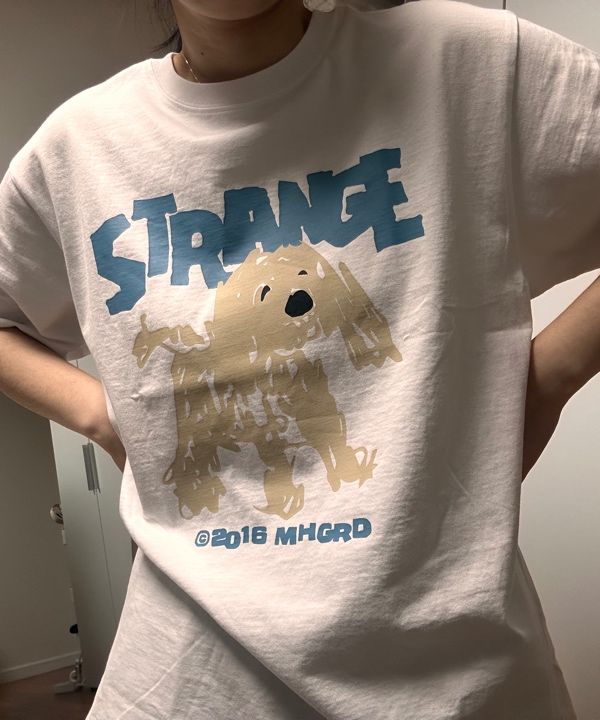 【mahagrid】25SS★ STRANGE PUPPY TEE Mahagrid] Strange Puppy Tee (2 Color) *25SS Limited