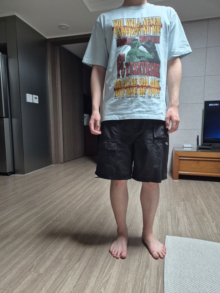 MUSINSA公式 | YESEYESEE Y.E.S Hooligan Tee Slate